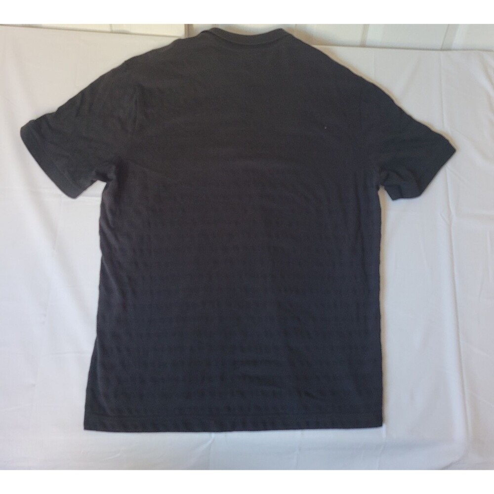 Lacoste Polo Shirt Men’s 6 XL Black Cotton Short Sleeve Classic Fit Croc Logo - Picture 2 of 8